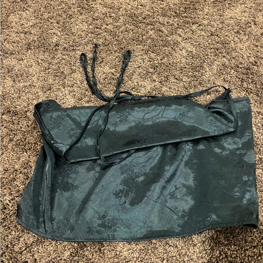 Elegant Black Women's silk tank top